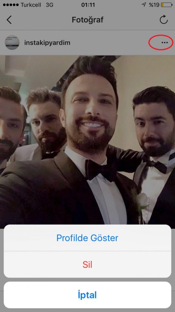 instagram arşivden video geri getirme