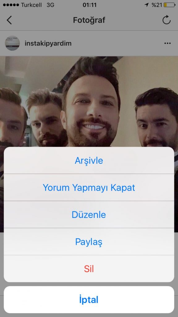 instagram video arşivleme 3